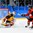 GANGNEUNG, SOUTH KOREA - FEBRUARY 23: Canada's Maxim Lapierre #40 gets a shot off on Germany's Danny Aus Den Birken #33 during semifinal round action at the PyeongChang 2018 Olympic Winter Games. (Photo by Matt Zambonin/HHOF-IIHF Images)

